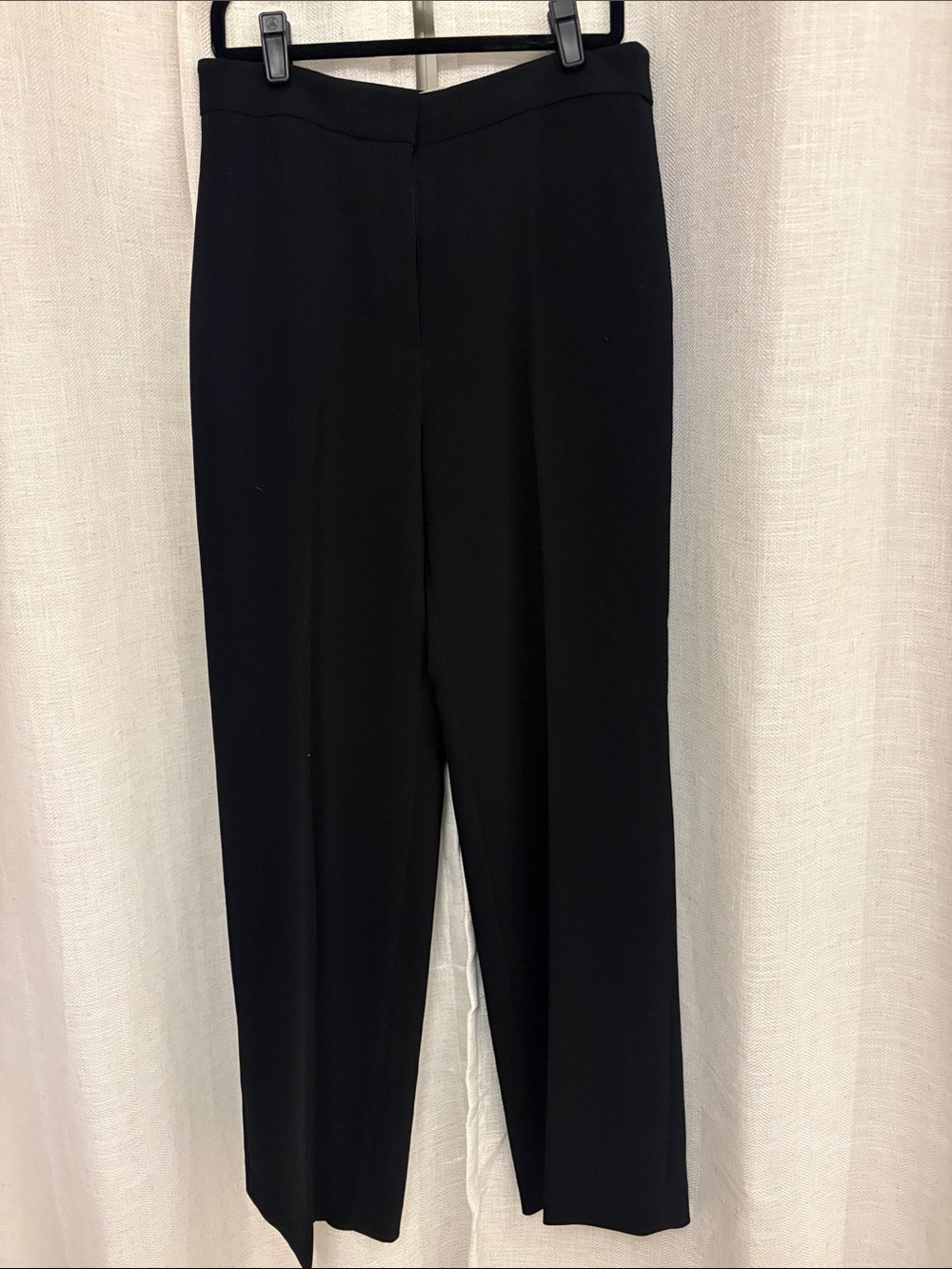 H&M Black Straight-Leg Dress Pants